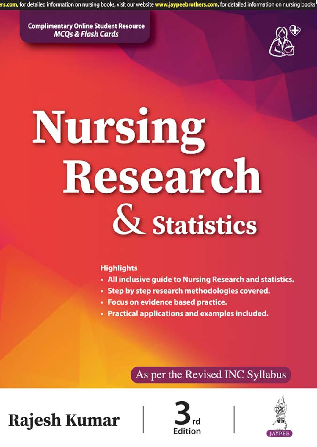 NURSING RESEARCH & STATISTICS 3RD/2025 - RAJESH KUMAR
