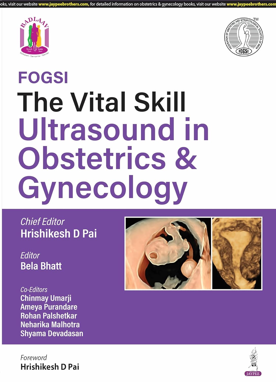 FOGSI THE VITAL SKILL ULTRASOUND IN OBSTETRICS & GYNECOLOGY 1ST/2025 - HIRISHKESH PAI