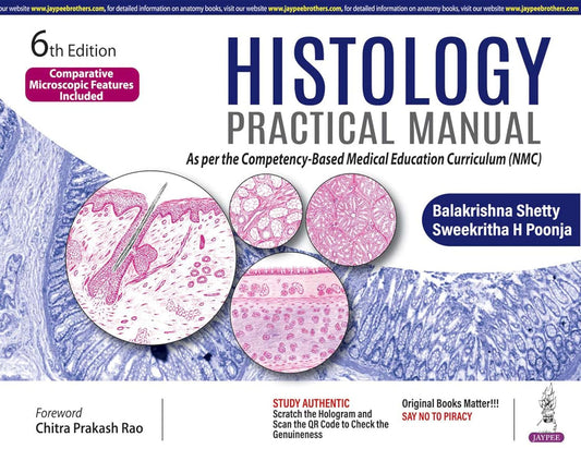 HISTOLOGY PRACTICAL MANUAL 6TH/2026 - BALAKRISHNA SHETTY