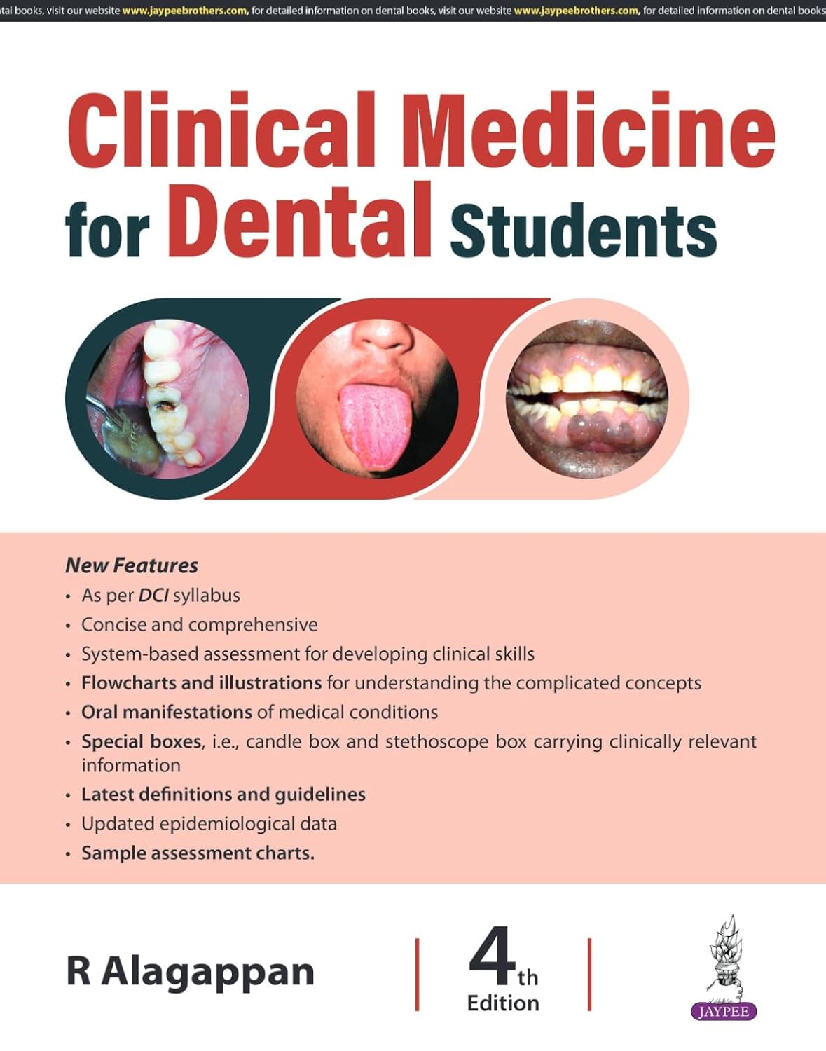 CLINICAL MEDICINE FOR DENTAL STUDENTS 4TH/2025 - R ALAGAPPAN
