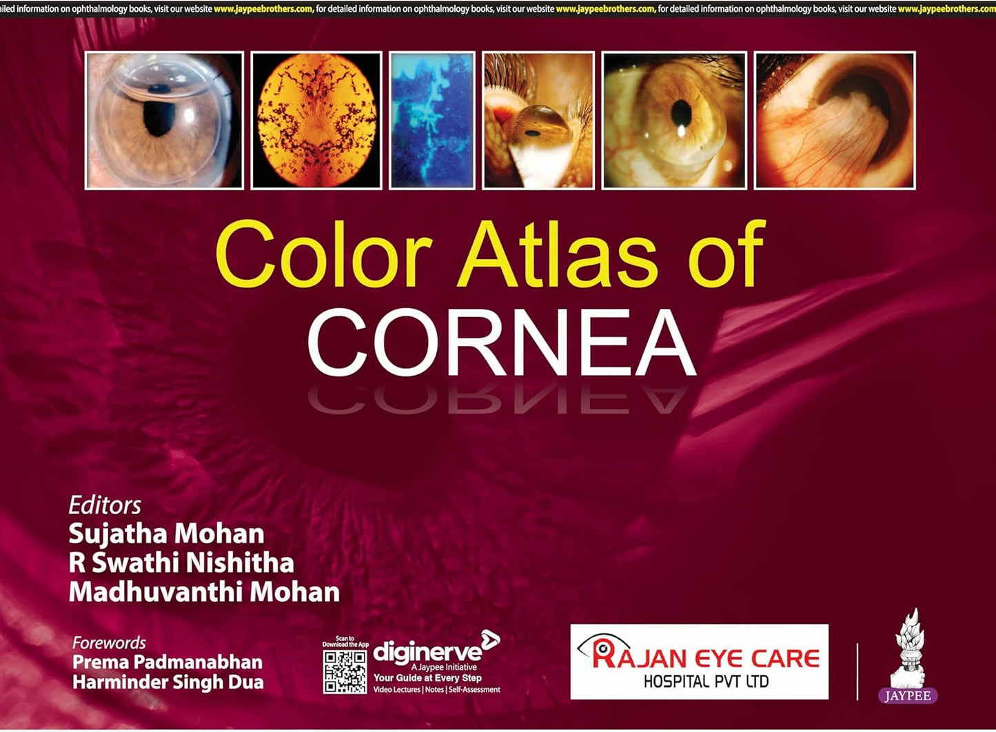 COLOR ATLAS OF CORNEA 1ST/2024 - SUJATHA MOHAN