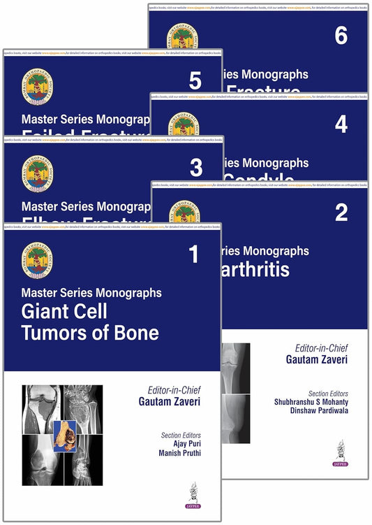 BOS MASTER SERIES MONOGRAPHS (6 VOLUMES) 1ST/2026- GAUTAM ZAVERI