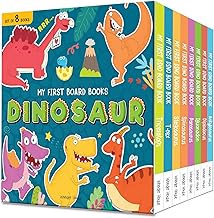 MY FIRST BOARD BOOKS DINOSAUR BOX SET (8 BOOKS BOXED SET) - WONDER HOUSE BOOKS