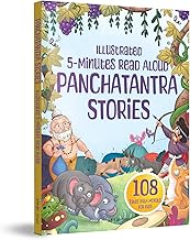 ILLUSTRATED 5 MINUTES READ ALOUD PANCHATANTRA STORIES: 108 MORAL STORIES FOR KIDS - WONDER HOUSE BOOKS