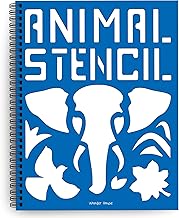 STENCIL BOOK: ANIMAL - WONDER HOUSE BOOKS