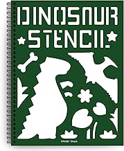 STENCIL BOOK: DINOSAUR - WONDER HOUSE BOOKS