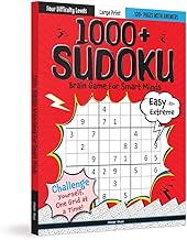 1000+ SUDOKU BRAIN GAMES FOR SMART MINDS - WONDER HOUSE BOOKS