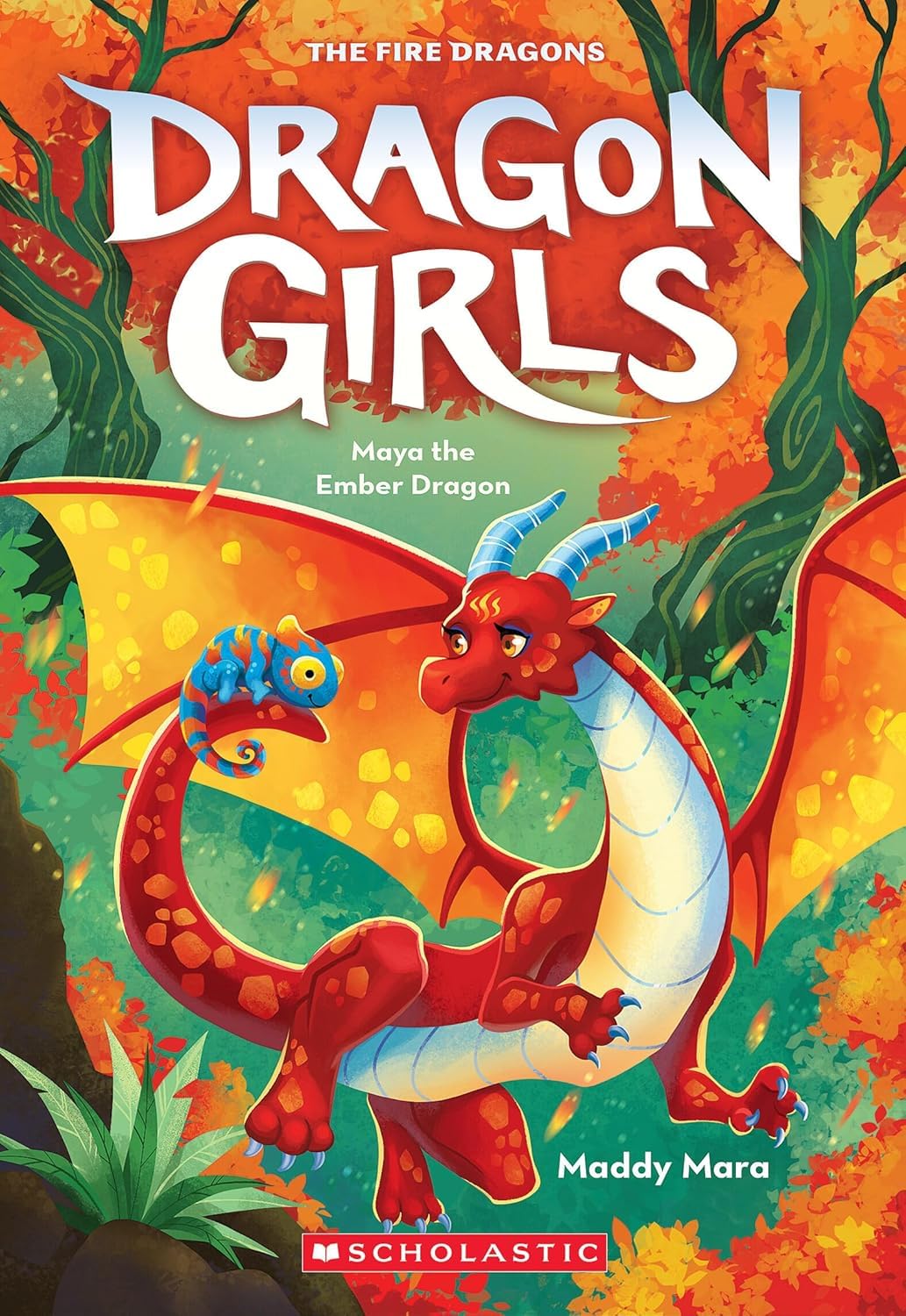 DRAGON GIRLS #18: MAYA THE EMBER DRAGON - MADDY MARA