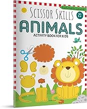 SCISSOR SKILLS: ANIMAL (ACTIVITY BOOK FOR KIDS) - WONDER HOUSE