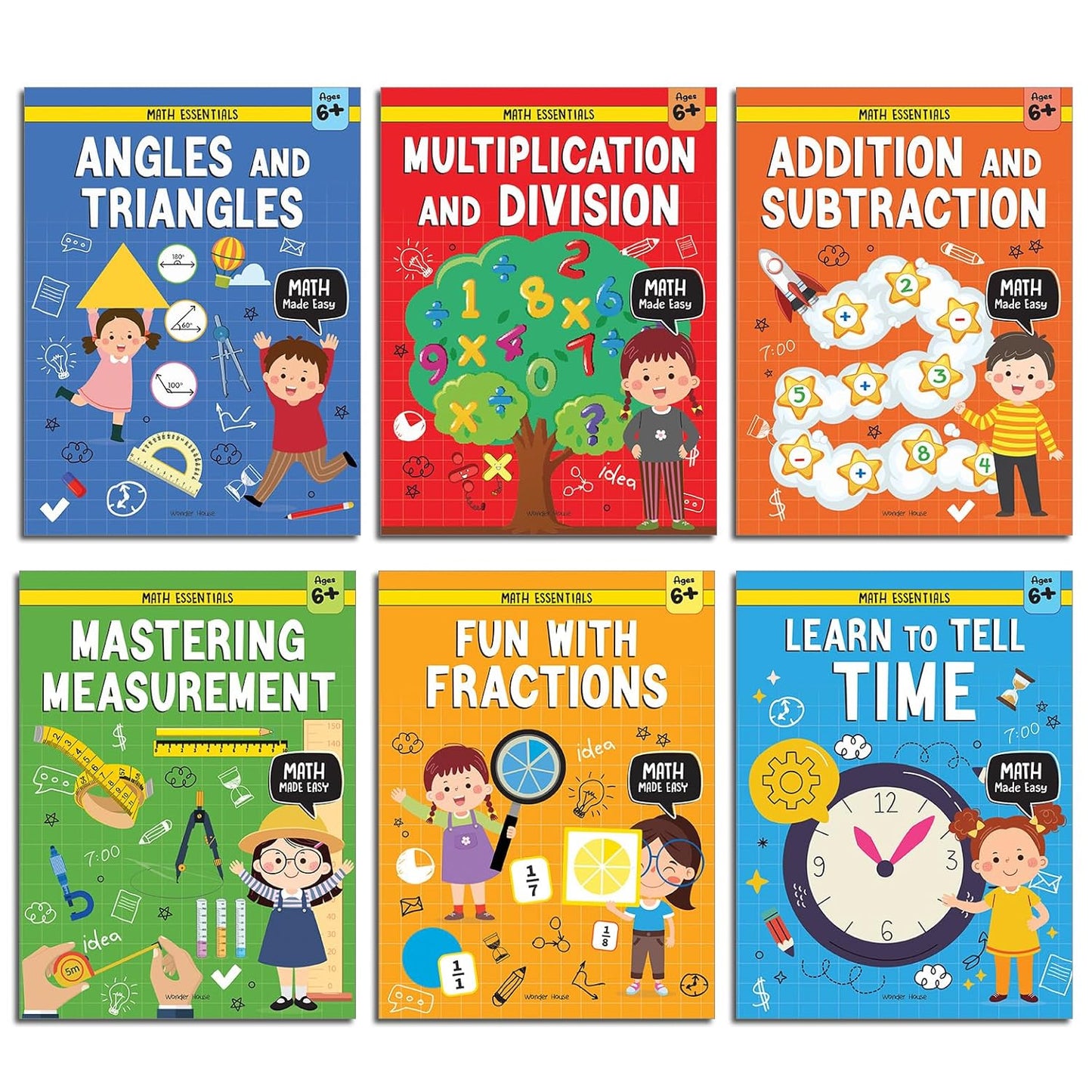 MATH MADE EASY MATHS ESSENTIALS (SHRINK WRAP) - WONDER HOUSE BOOKS