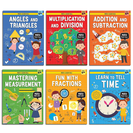 MATH MADE EASY MATHS ESSENTIALS (SHRINK WRAP) - WONDER HOUSE BOOKS
