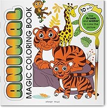 ANIMAL MAGIC COLORING BOOK - WONDER HOUSE BOOKS
