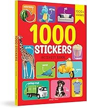 MY FIRST 1000 STICKERS ACTIVITY BOOK - WONDER HOUSE