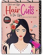 STICK AND STYLE - HAIR CUTS & DO UPS (STICKER ACTIVITY BOOK) - WONDER HOUSE BOOKS