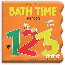 BABYS FIRST BATH TIME: 1,2,3 BATH BOOK - WONDER HOUSE