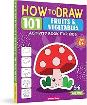 HOW TO DRAW 101 FRUITS & VEGETABLES - WONDER HOUSE BOOKS