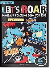 LETS ROAR GIANT COLORING BOOK FOR KIDS - WONDER HOUSE