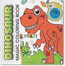 DINOSAUR MAGIC COLORING BOOK - WONDER HOUSE BOOKS