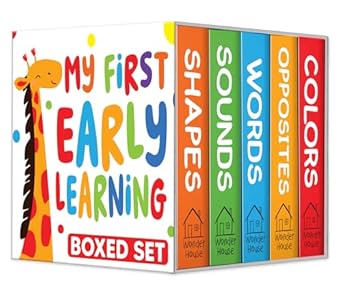 MY FIRST EARLY LEARNING MINI BOXSET SET - WONDER HOUSE BOOKS