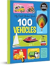 MY FIRST 100 VEHICLES STICKERS - WONDER HOUSE