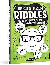 LAUGH AND LEARN RIDDLES BOOK OF JOKES, PUNS, AND CONUNDRUMS - WONDER HOUSE