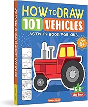 HOW TO DRAW 101  VEHICLES - WONDER HOUSE BOOKS