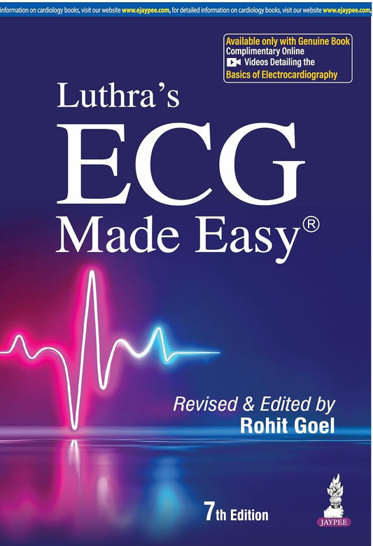 LUTHRA'S ECG MADE EASY 7TH/2026 - ROHIT GOEL