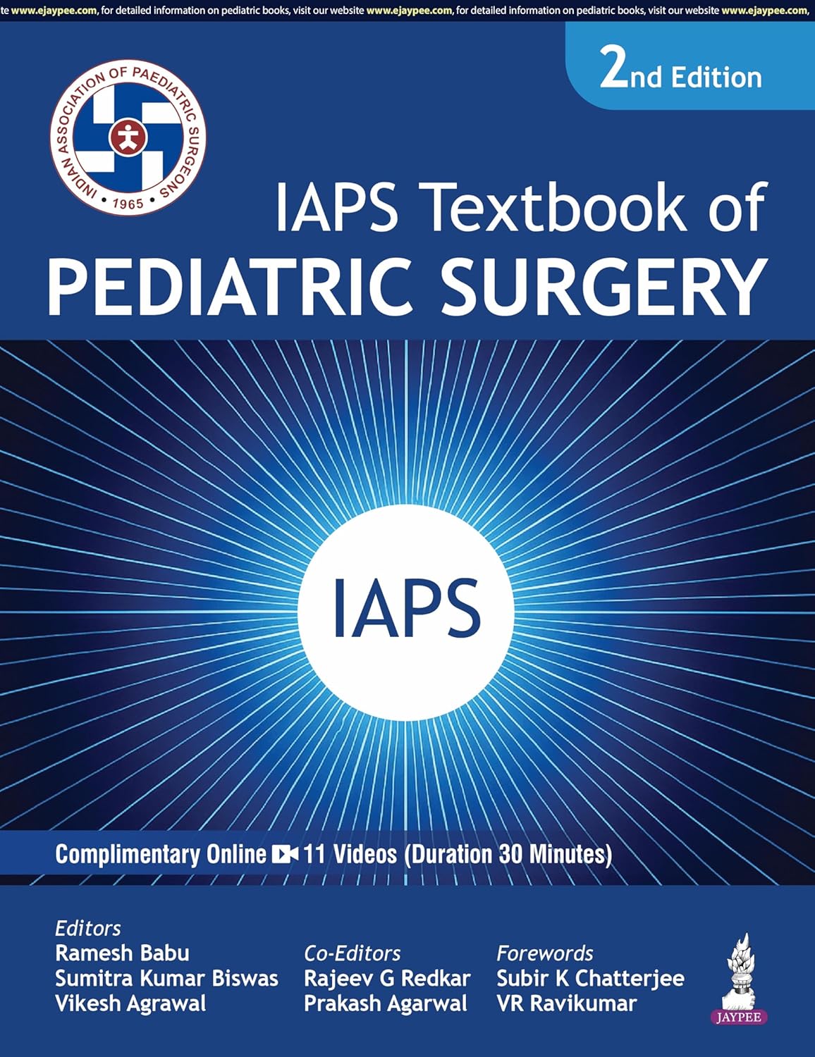 IAPS TEXTBOOK OF PEDIATRIC SURGERY 2ND/2026 - RAMESH BABU