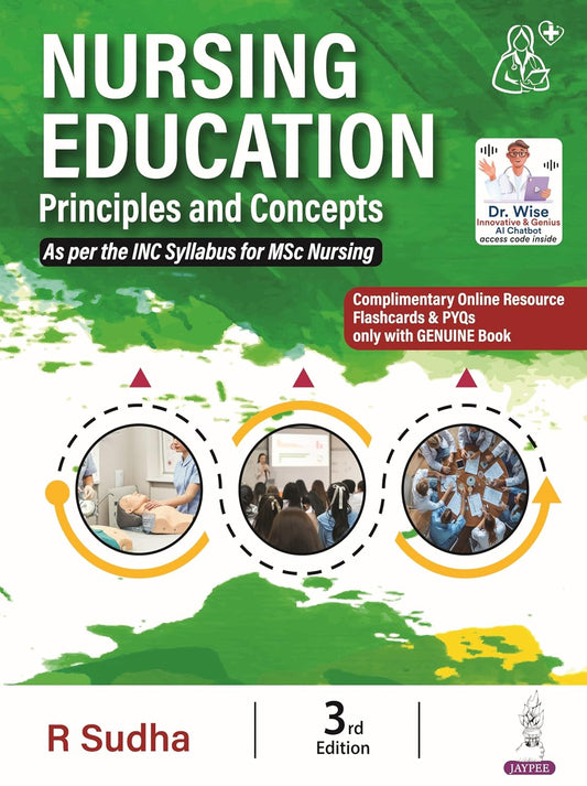 NURSING EDUCATION PRINCIPLES AND CONCEPTS 3RD/2026 - R SUDHA