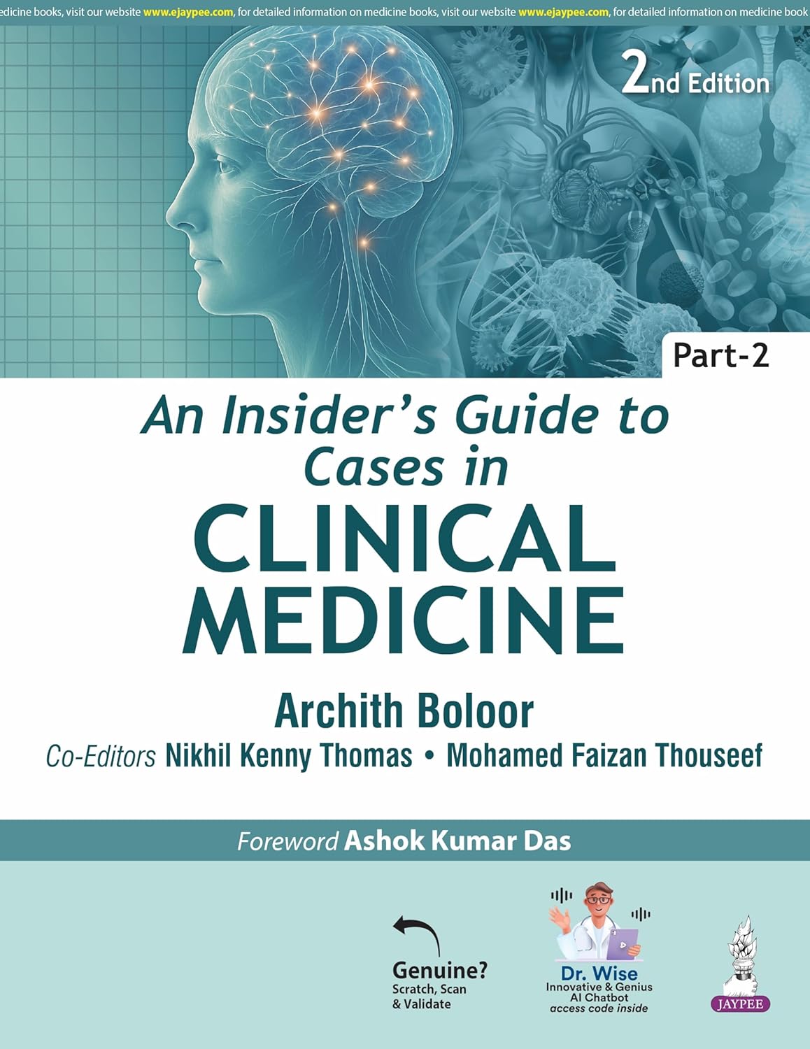 AN INSIDER’S GUIDE TO CASES IN CLINICAL MEDICINE PART-2 2ND/2026 - ARCHITH BOLOOR