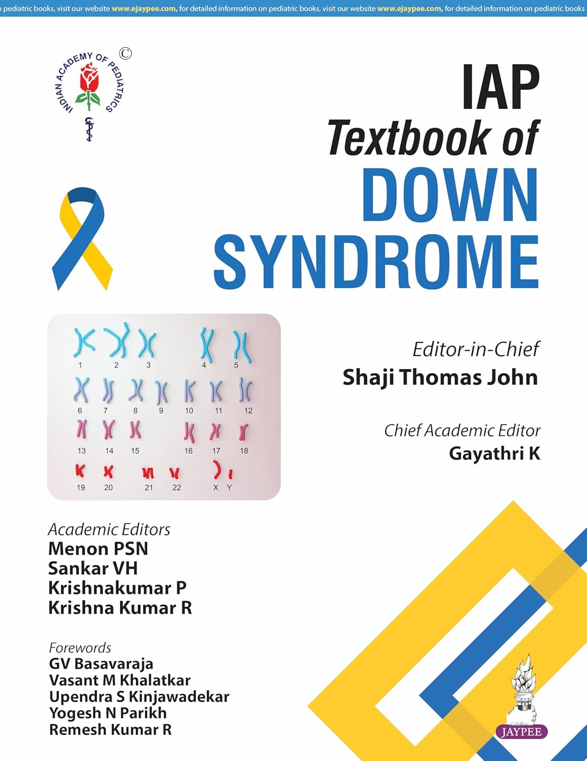 IAP TEXTBOOK OF DOWN SYNDROME 1ST/2026 - SHAJI THOMAS JOHN