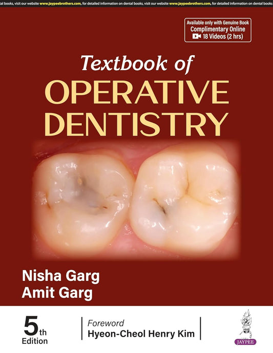 TEXTBOOK OF OPERATIVE DENTISTRY 5TH/2025 - NISHA GARG