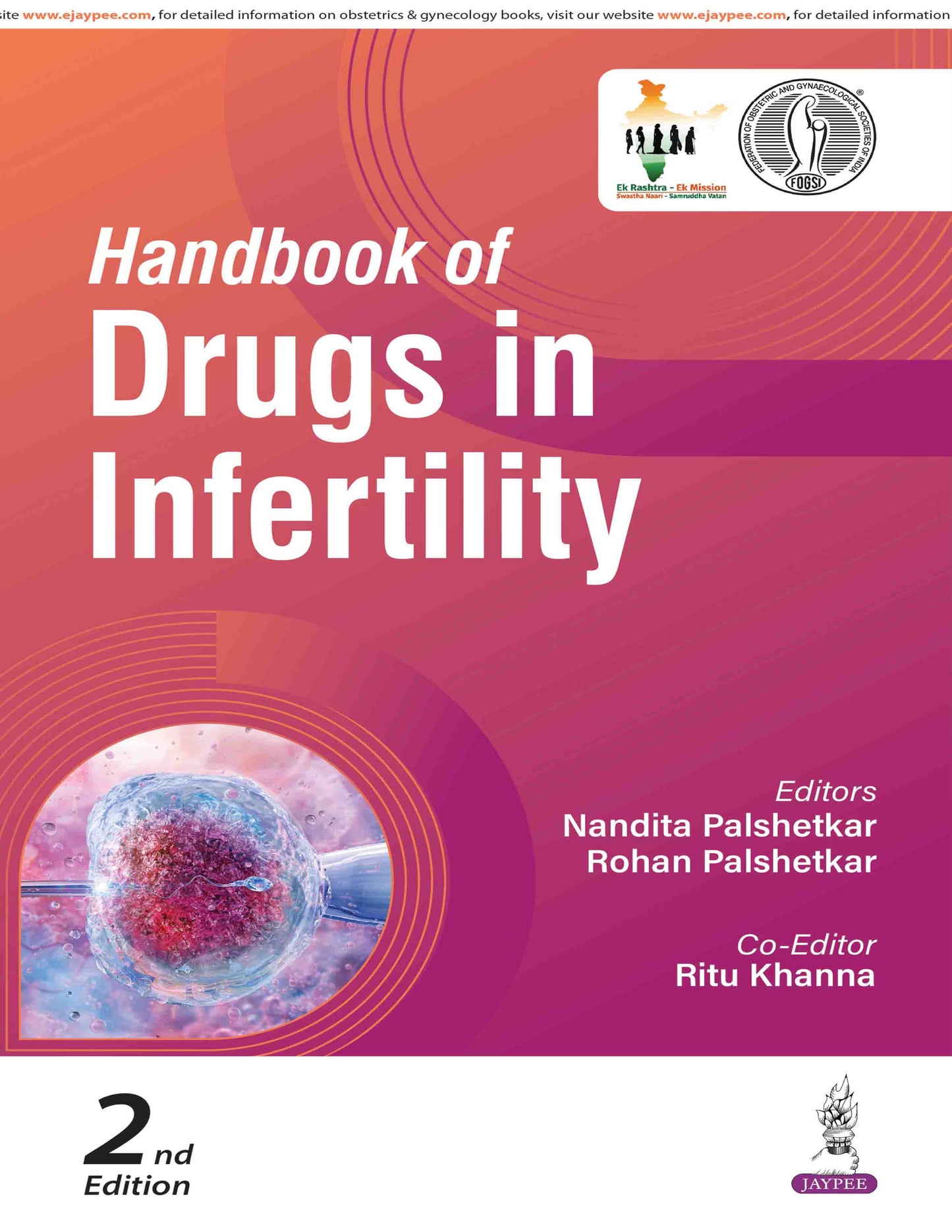 HANDBOOK OF DRUGS IN INFERTILITY 2ND/2026 - NANDITA PALSHETKARROHAN PALSHETKAR