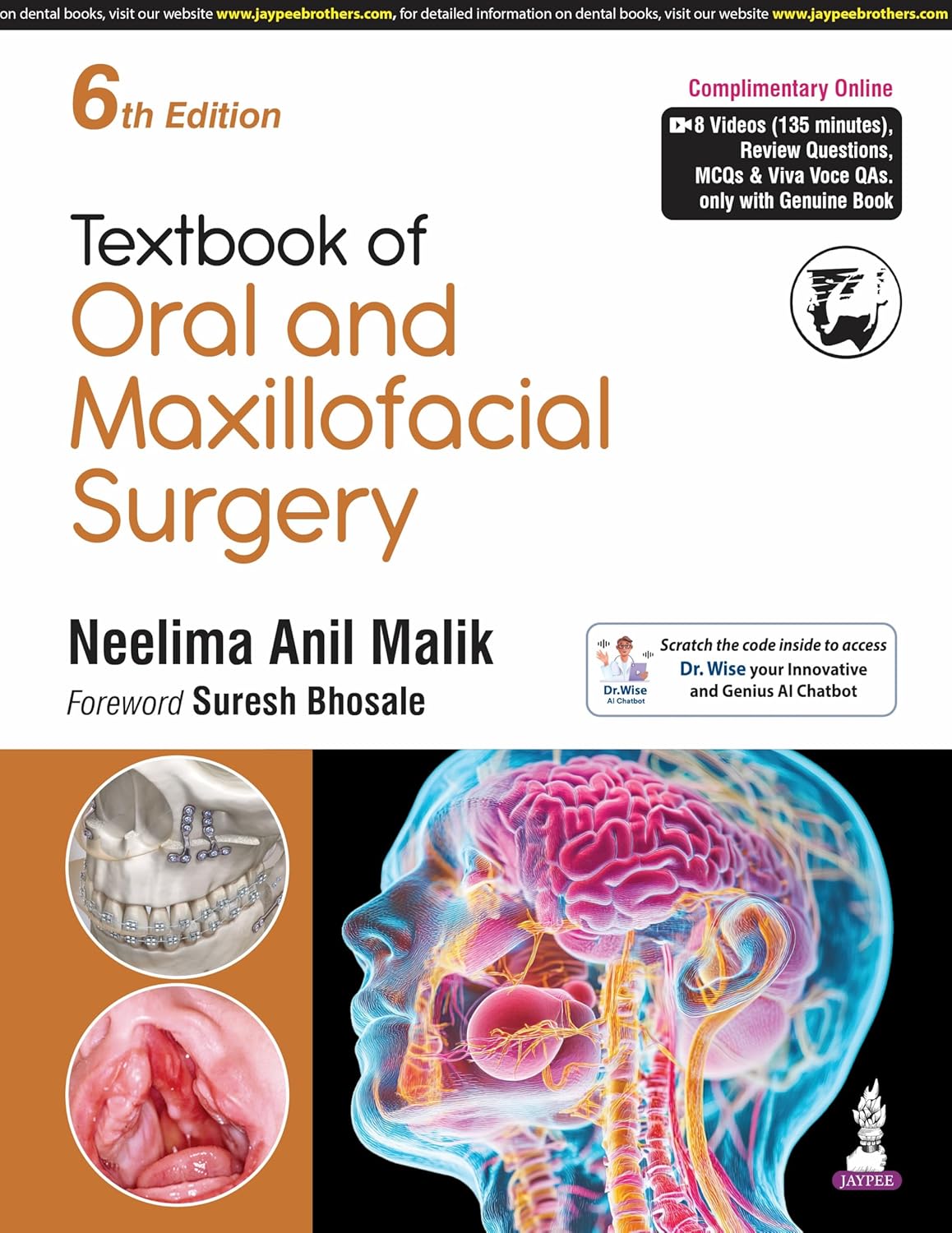 TEXTBOOK OF ORAL AND MAXILLOFACIAL SURGERY 6TH/2025 - NEELIMA ANIL MALIK