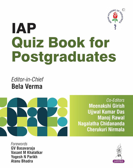 IAP QUIZ BOOK FOR POSTGRADUATES 1ST/2026 - BELA VERMA