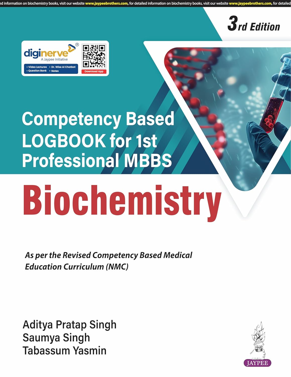 COMPETENCY BASED LOGBOOK FOR 1ST PROFESSIONAL MBBS BIOCHEMISTRY 3RD/2026 - ADITYA PRATAP SINGH