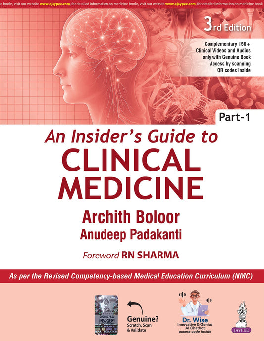 AN INSIDERS GUIDE TO CLINICAL MEDICINE 3RD/2026 (PART-1) - ARCHITH BOLOOR