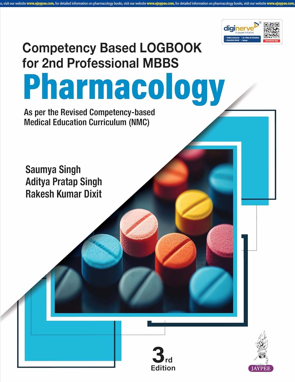 COMPETENCY BASED LOGBOOK FOR 2ND PROFESSIONAL MBBS PHARMACOLOGY 3RD/2026 - SAUMYA SINGH