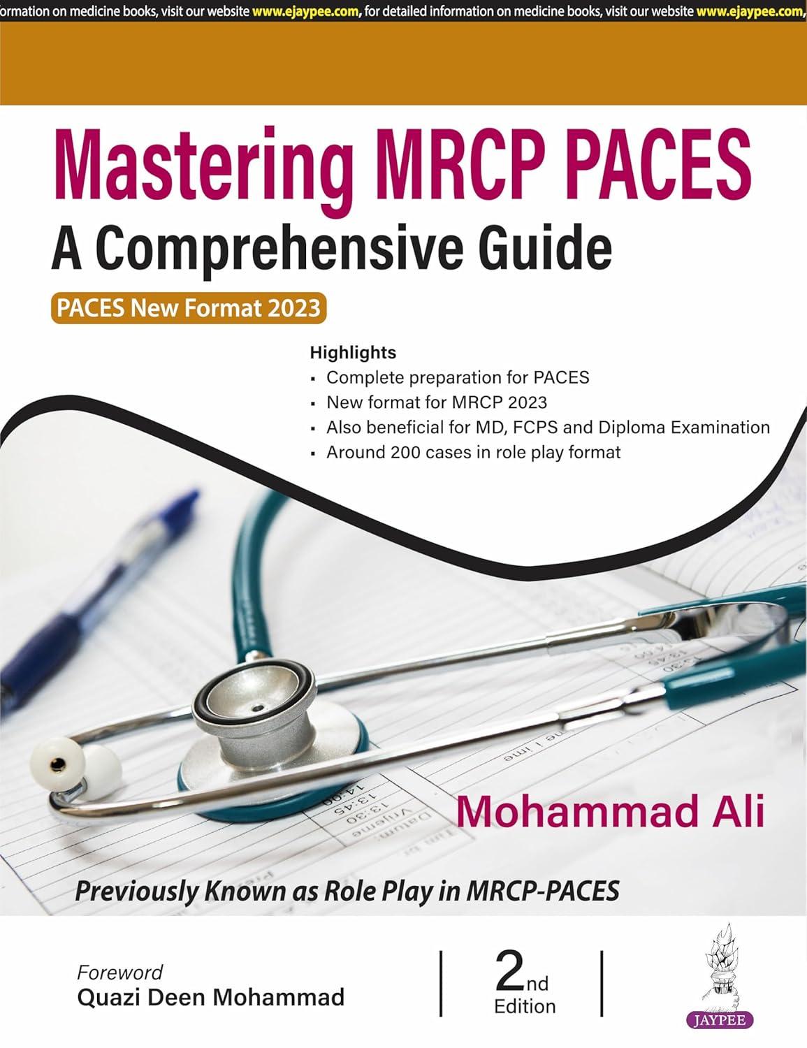 MASTERING MRCP PACES A COMPREHENSIVE GUIDE (PACES NEW FORMAT 2023) 2ND/2025 - MOHAMMAD ALI
