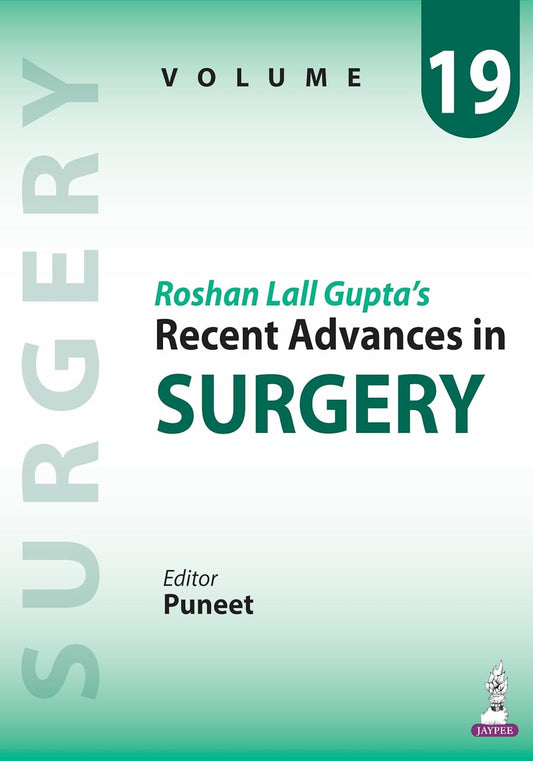RECENT ADVANCES IN SURGERY (VOLUME 19) 1ST/2026 - PUNEET