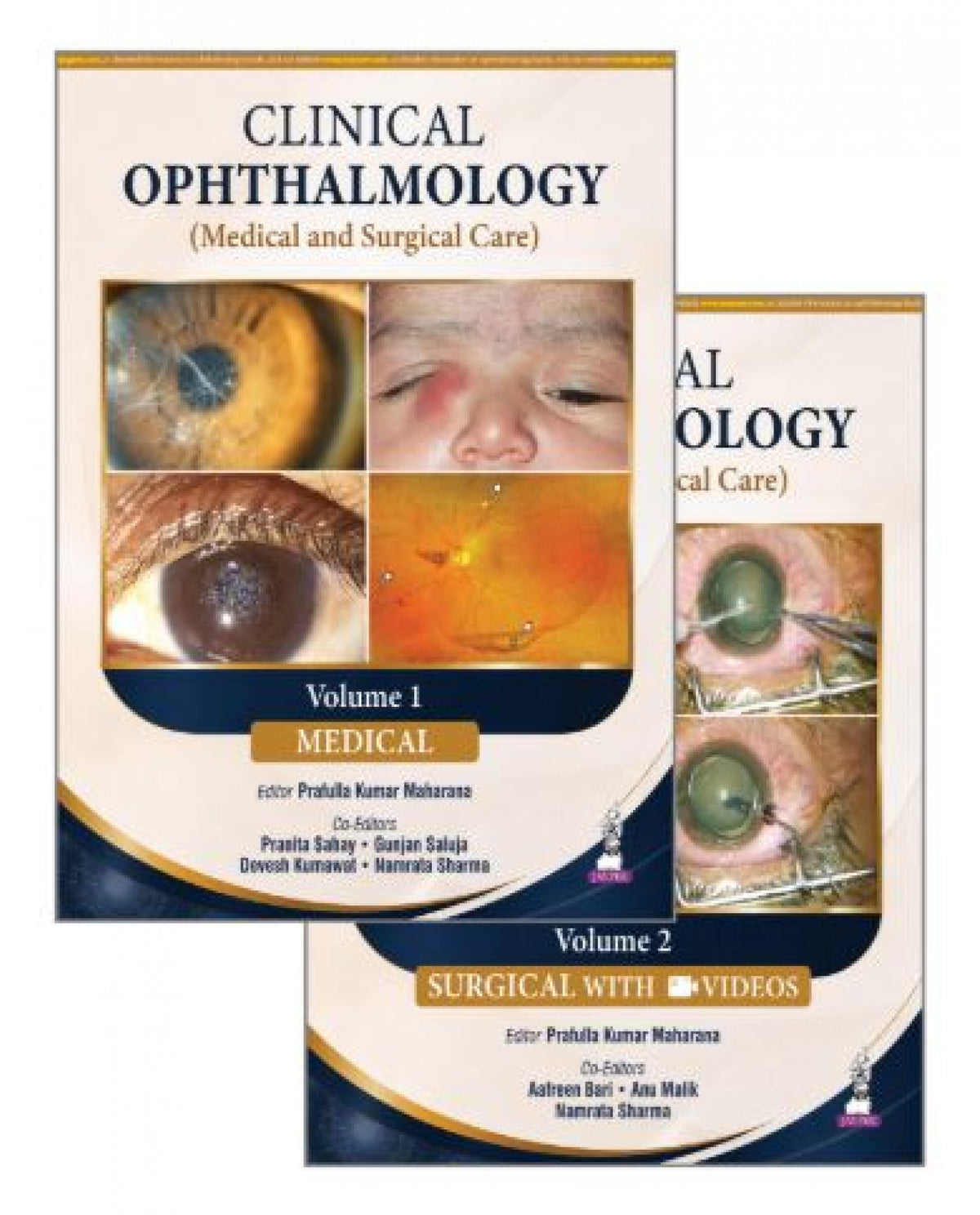 CLINICAL OPHTHALMOLOGY : CLINICAL AND SURGICAL CARE (2 VOLUMES) 1ST/2027 - PRAFULLA KUMAR MAHARANA