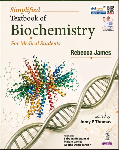 SIMPLIFED TEXTBOOK OF BIOCHEMISTRY FOR MEDICAL STUDENTS 1ST/2026- REBECCA JAMES