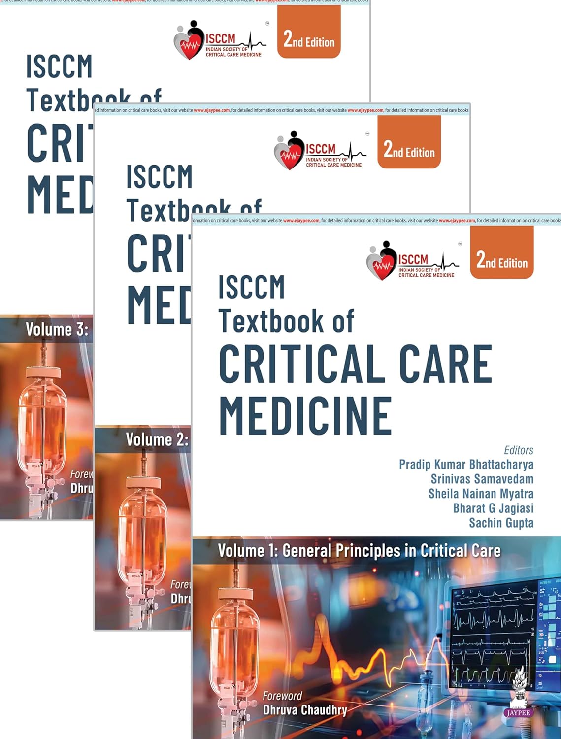 ISCCM TEXTBOOK OF CRITICAL CARE MEDICINE 2ND/2026 - PRADIP KUMAR BHATTACHARYA, SRINIVAS SAMAVEDAM