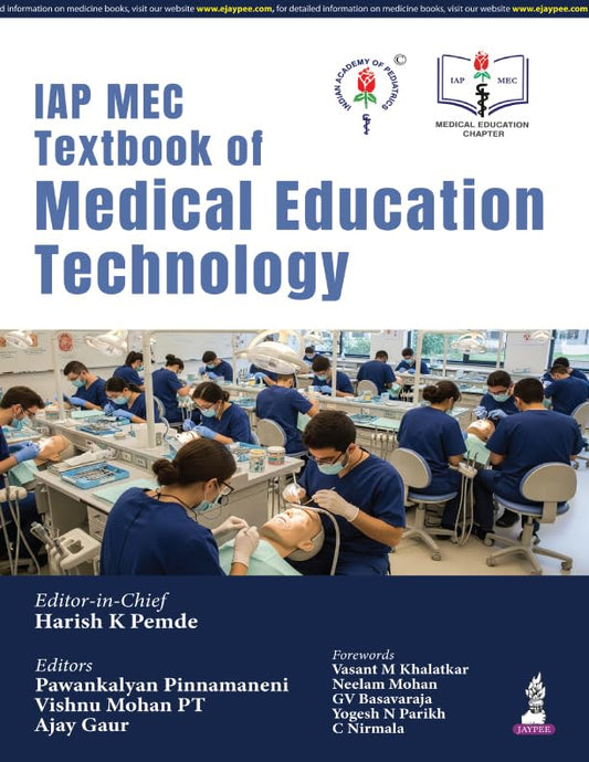 IAP MEC TEXTBOOK OF MEDICAL EDUCATION TECHNOLOGY 1ST/2026 - HARISH K PEMDE