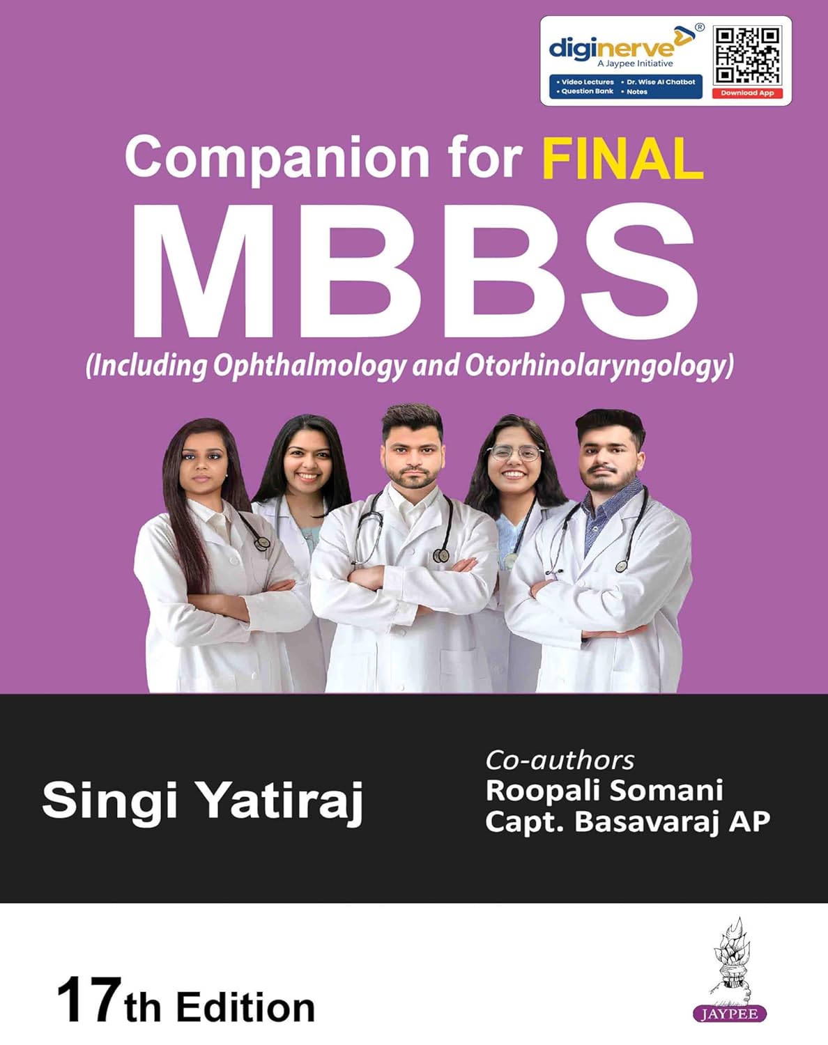 COMPANION FOR FINAL MBBS (INCLUDING OPHTHALMOLOGY AND OTORHINOLARYNGOLOGY) 17TH/2026 - SINGI YATIRAJ