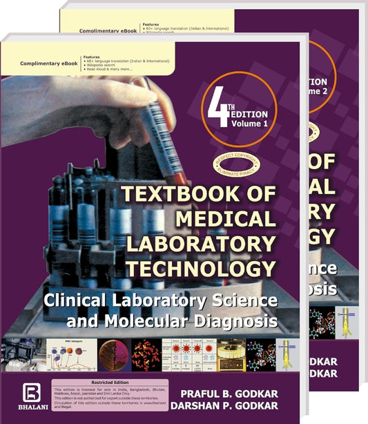 Textbook of Medical Laboratory Technology 4TH/2024 (2 Vols)