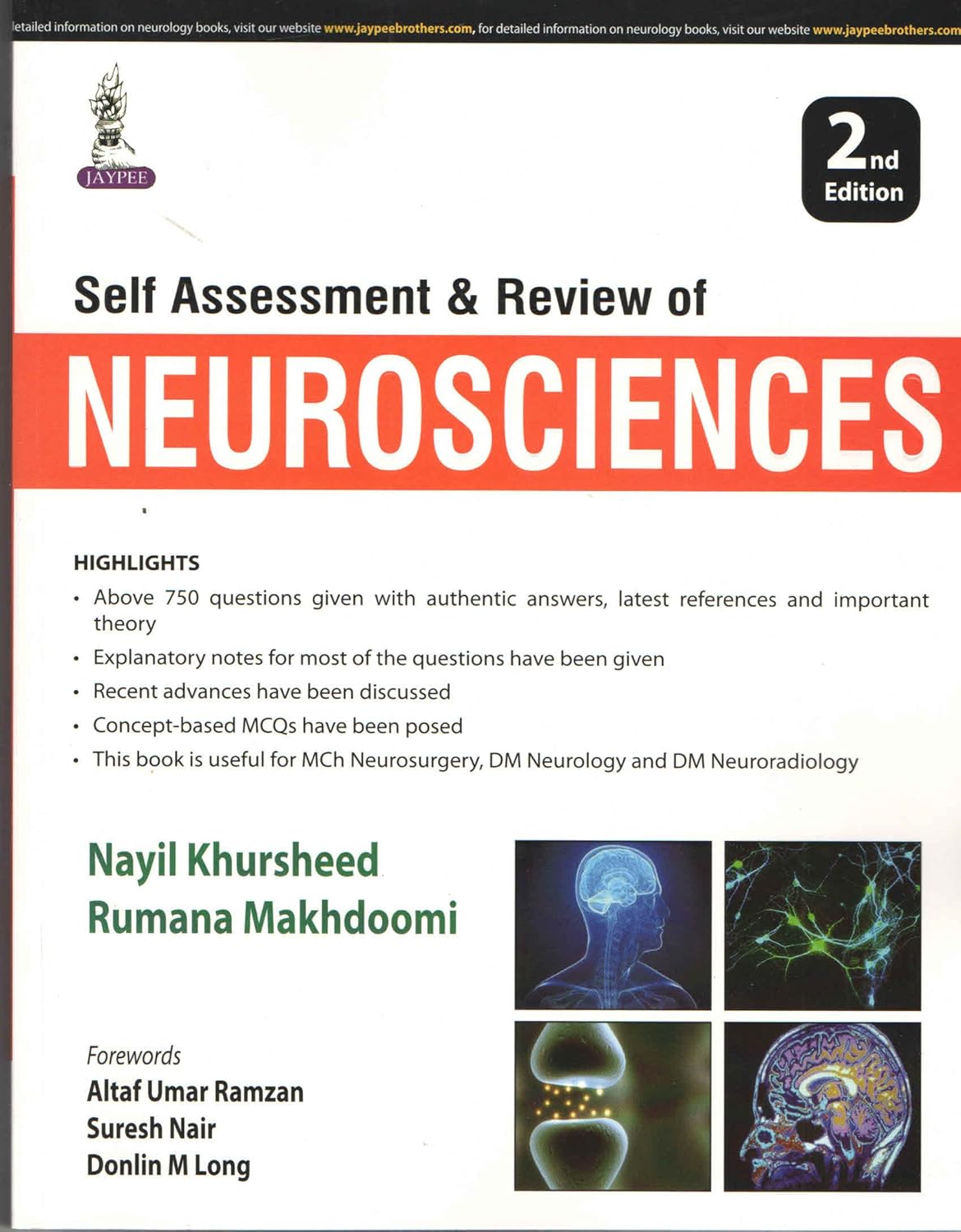SELF ASSESSMENT & REVIEW OF NEUROSCIENCES 2ND/2017 - NAYIL KHURSHEED