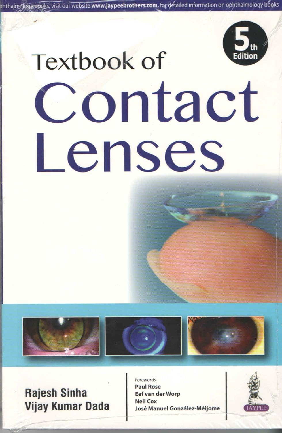 TEXTBOOK OF CONTACT LENSES 5TH/2026 - RAJESH SINHA