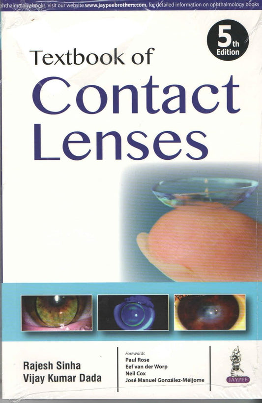 TEXTBOOK OF CONTACT LENSES 5TH/2026 - RAJESH SINHA