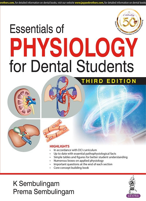 Essentials of Physiology for Dental Students 3rd/2021